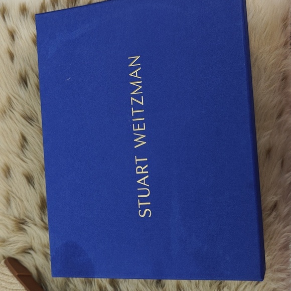 Stuart Weitzman Tan Suede Marabella Wedge Sandals - Picture 9 of 10